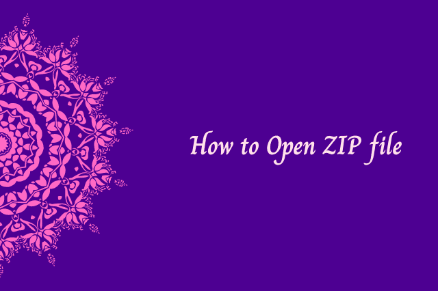 How to unzip writinglaw s zip file on android