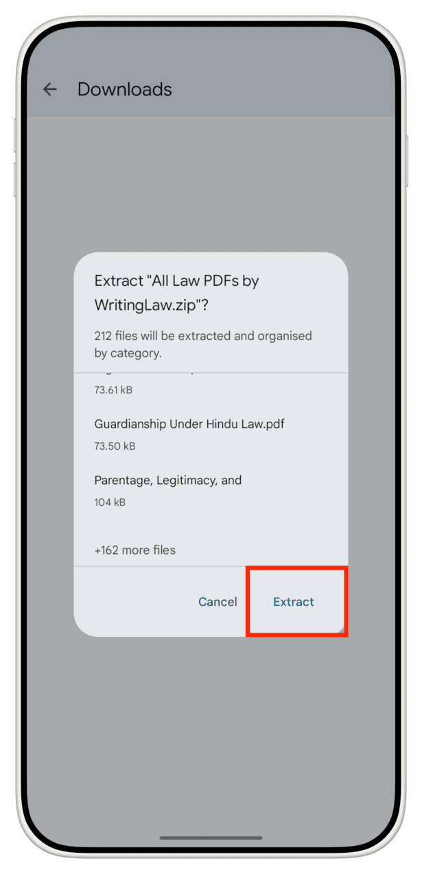 Extract ZIP file