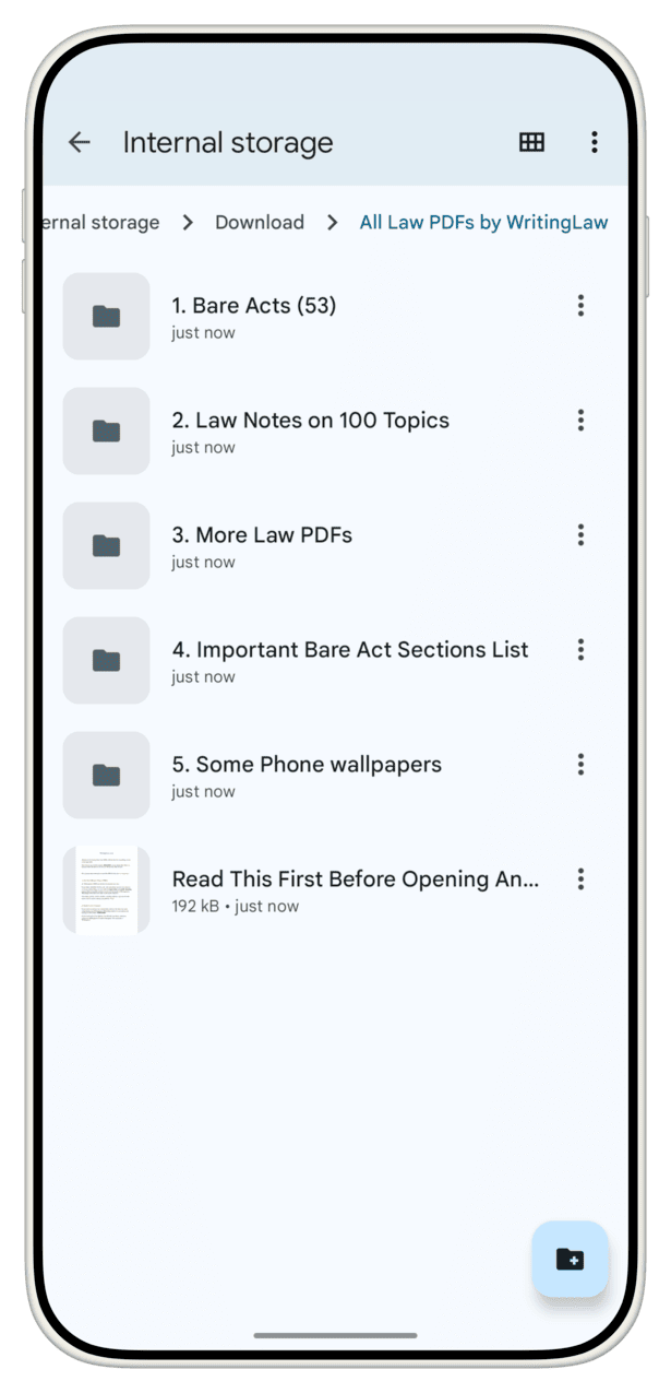 Seeing all WritingLaw PDFs